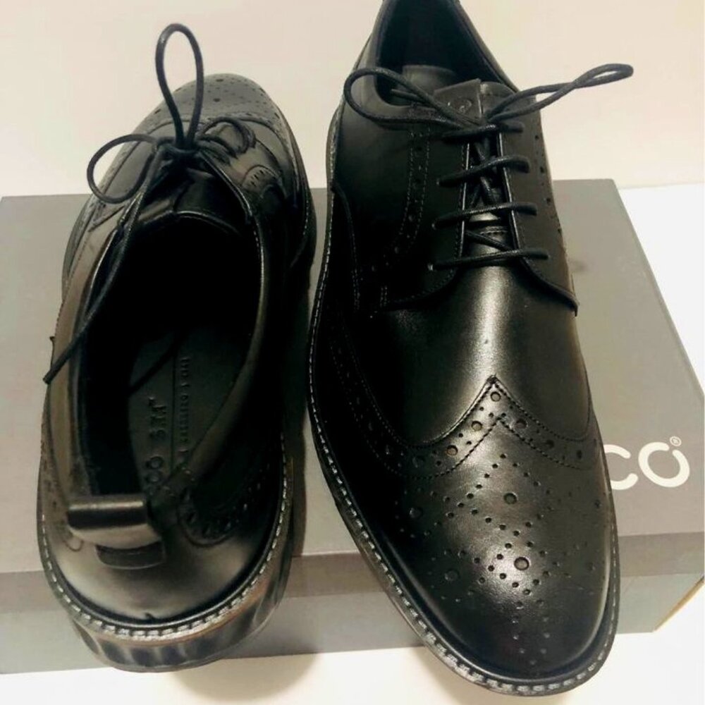 Ecco Men's luxury leather dress shoe/casual, Size US 13.5 Wide $150 Best Offer